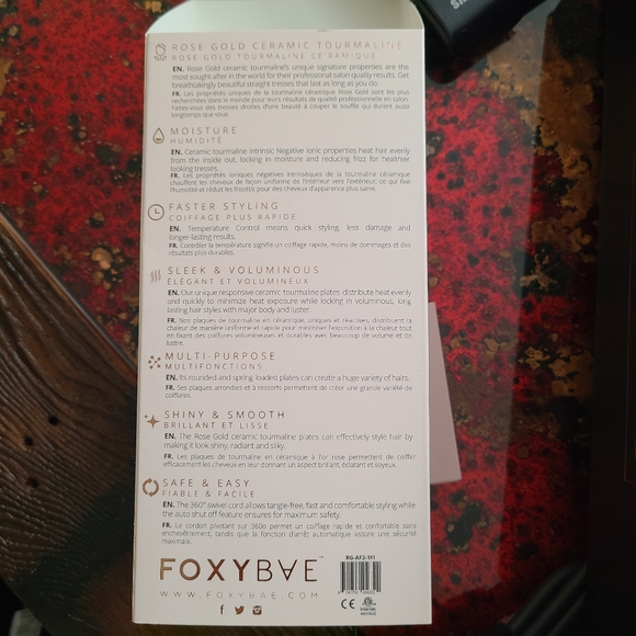 Foxybae 2 in 1 Hairflow Flat Iron - Picture 7 of 12